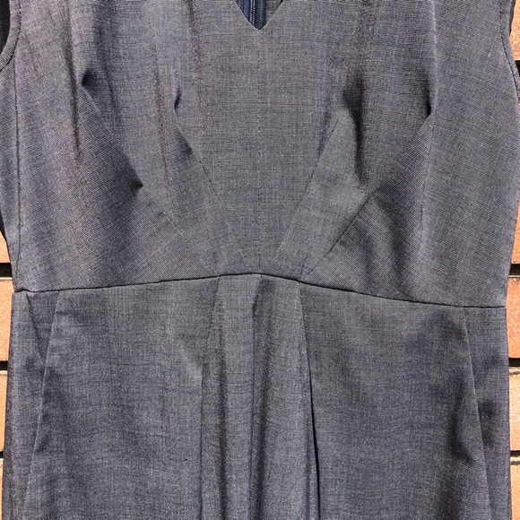 Tavan & Mitto Designer Tailored Sheer Back Dress - Picture 6 of 7